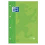 Oxford Recambio de Cuaderno Cuadriculado Verde Manzana A4+